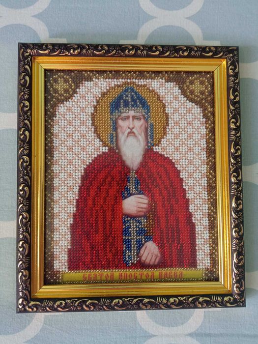Икона из бисера вышивка бисером