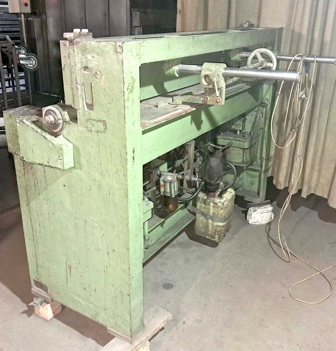 Листогиб ППГ-1250 з поворотною балкою 1250х3