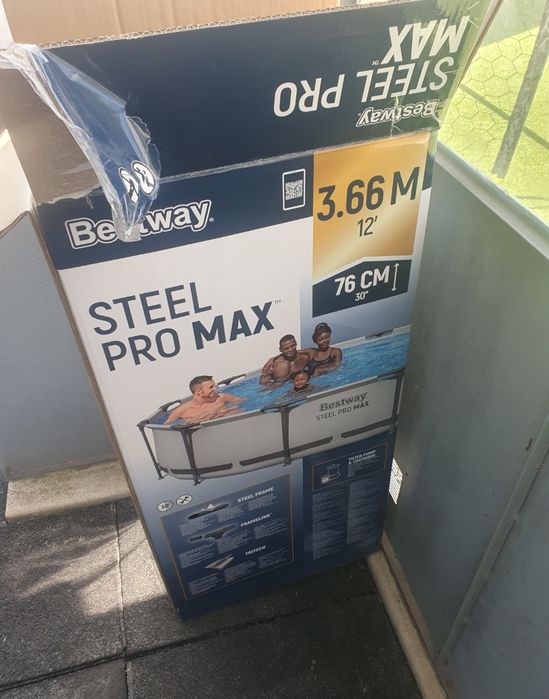Piscina steel pro max