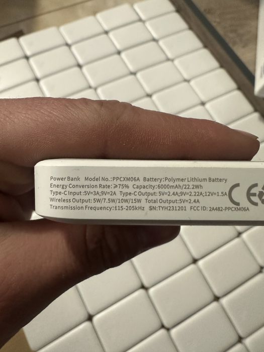 Повербанк  Baseus PicoGo Ultra - Slim Magnetic 6000mAh 20 W