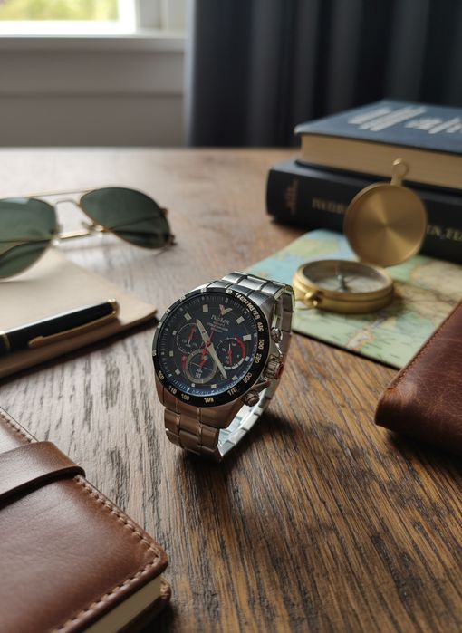 Męski zegarek marki Pulsar PZ5117X1 Solar