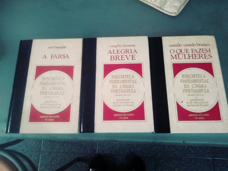 3 Livros Biblioteca Fundamenta dal Lingua Portuguesa