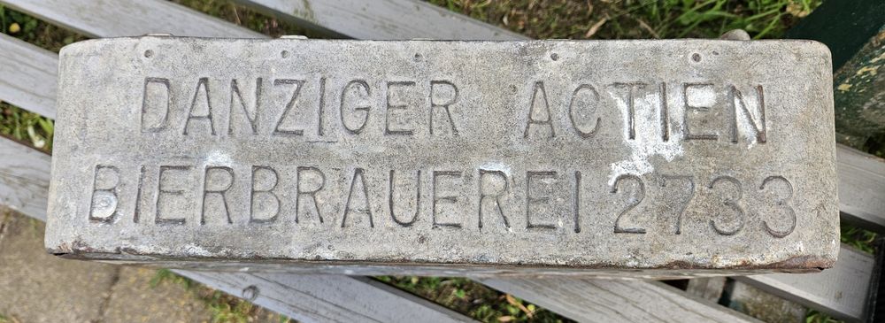 2 Metalowe skrzynki do piwa Browary Gdańsk okres międzywojenny