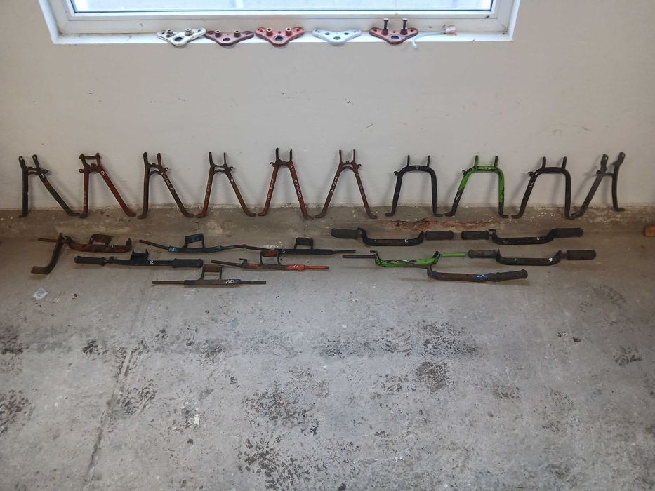 Schowek puszka boczki Romet 200 205 lagi błotnik widelec wahacz siedze