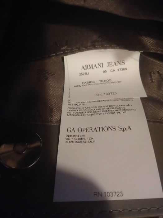 mala de senhora armani