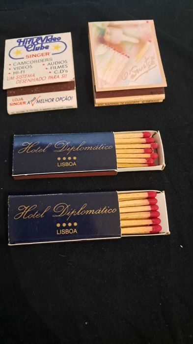 Pack 11 Caixa de Fósforos Variados - Antigos