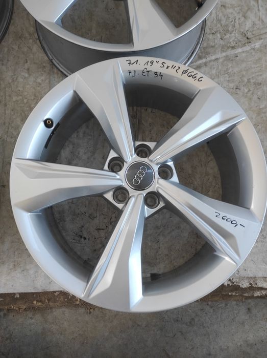 71 Felgi RYGINAŁ AUDI R 19 5x112 otwór 57,1Bardzo Ładne