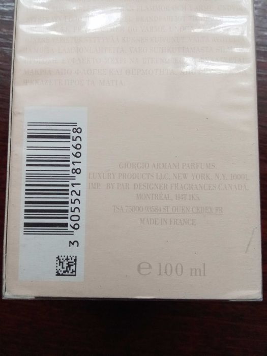 Giorgio Armani Si 100 ml. EDP