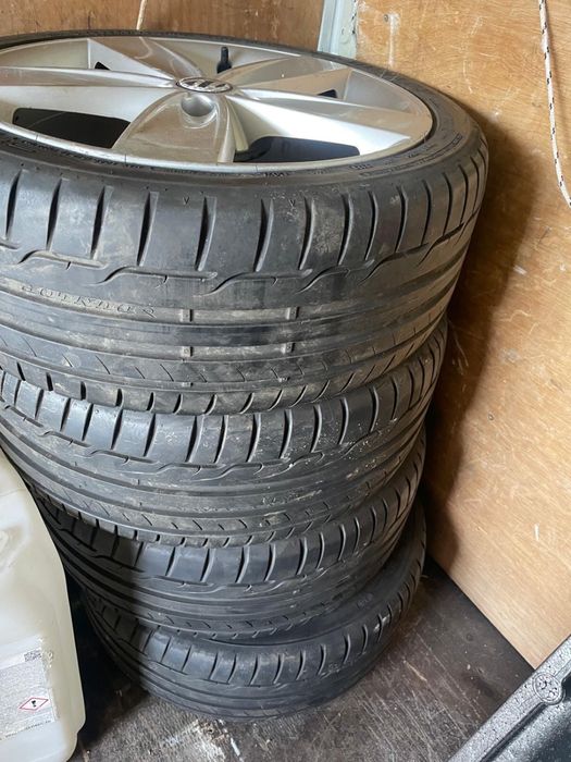 Jantes 17 para VW Polo com Pneu Novos Dunlop