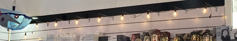 Extensão de luzes para exterior