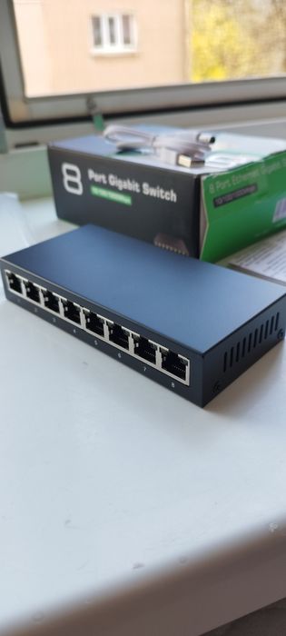 Комутатор Мережевий(Гігабітний,свич) Новий