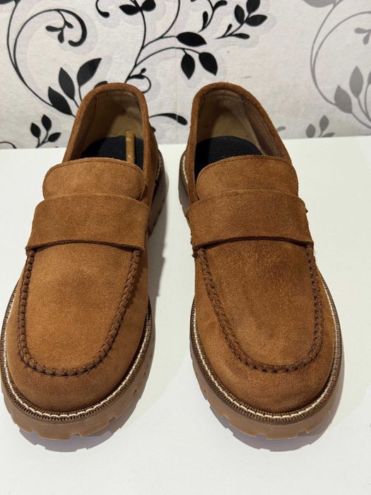 Туфлі чоловічі мокасини Boss Slipper Tirian Sd 50517143 Braun, 41р