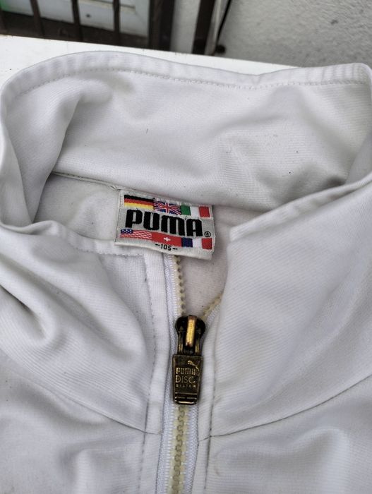Bluza dresowa z zamkiem Puma plus szalik puma