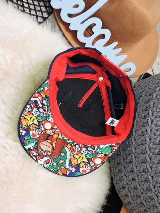H&M - czapeczka daszek Super Mario r 110/128