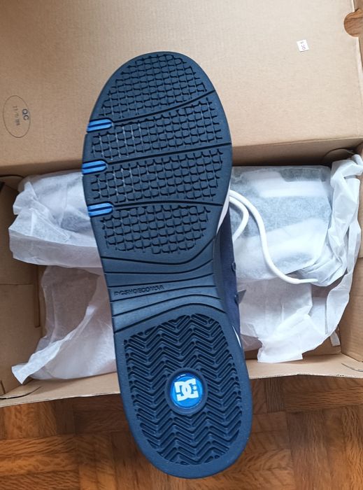 Tênis DC shoes azuis e brancos 42 legacy slim