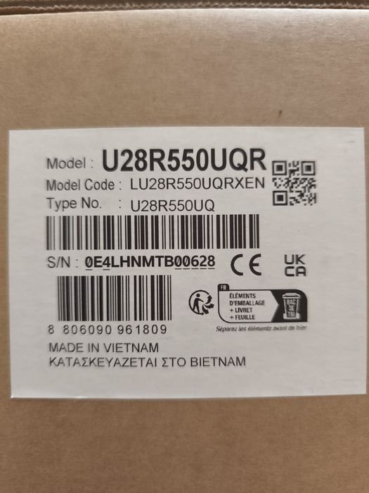 Samsung U28R550UQR nowy z FV
