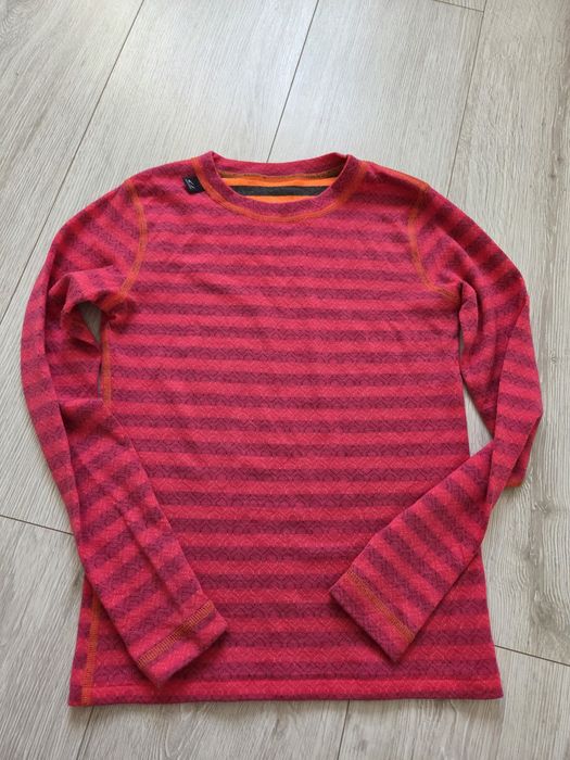 Koszulka T-shirt dwustronna termika merino wool Ulvang 9 10 lat
