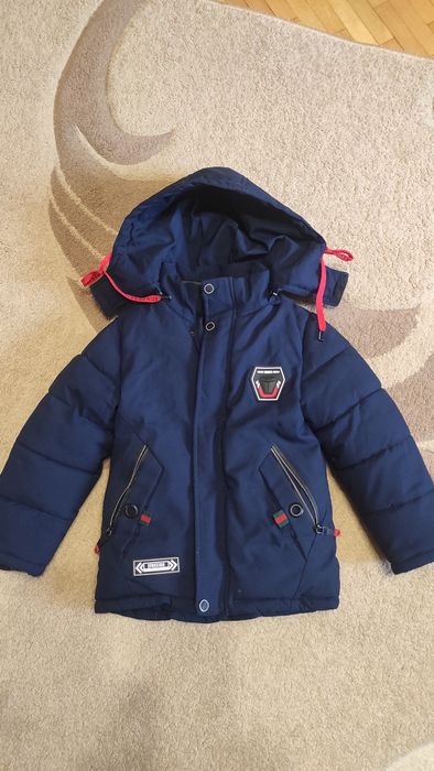 Куртка  дитяча зимова для хлопчика, 110 см.