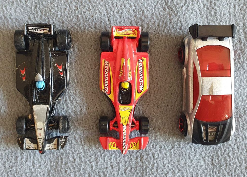 Carrinhos Mattel, Inc., feitos para a McDonald's - Anos 2001 e 2006