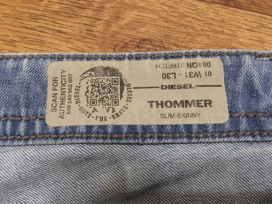 Джинсы Diesel Thommer 084QN G-star. W31  L30