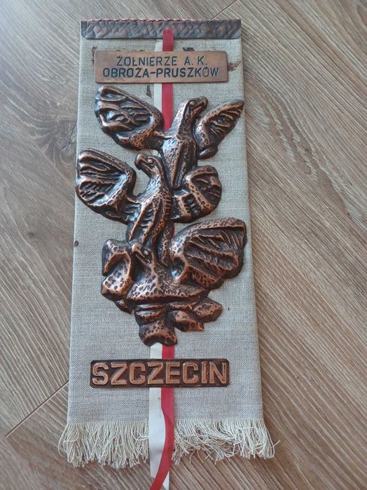 Pamiątkowy Proporczyk Patriotyczny – Żołnierze A.K. "Obroża" Pruszków