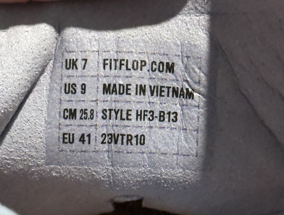 Преміальні кросівки Fitflop, розмір 41, Оригінал!