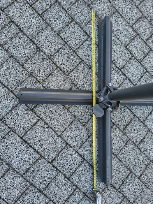 Stojak pod parasol obrotowy duży masywny