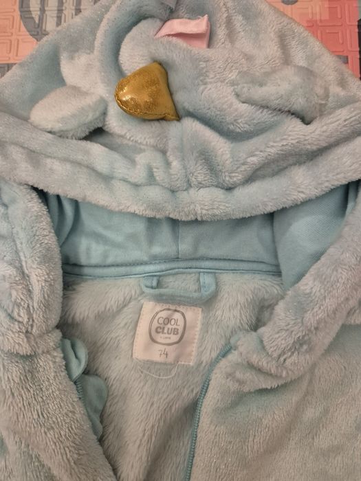 Kombinezon ciepły pajac pajacyk jednorożec Cool Club 74