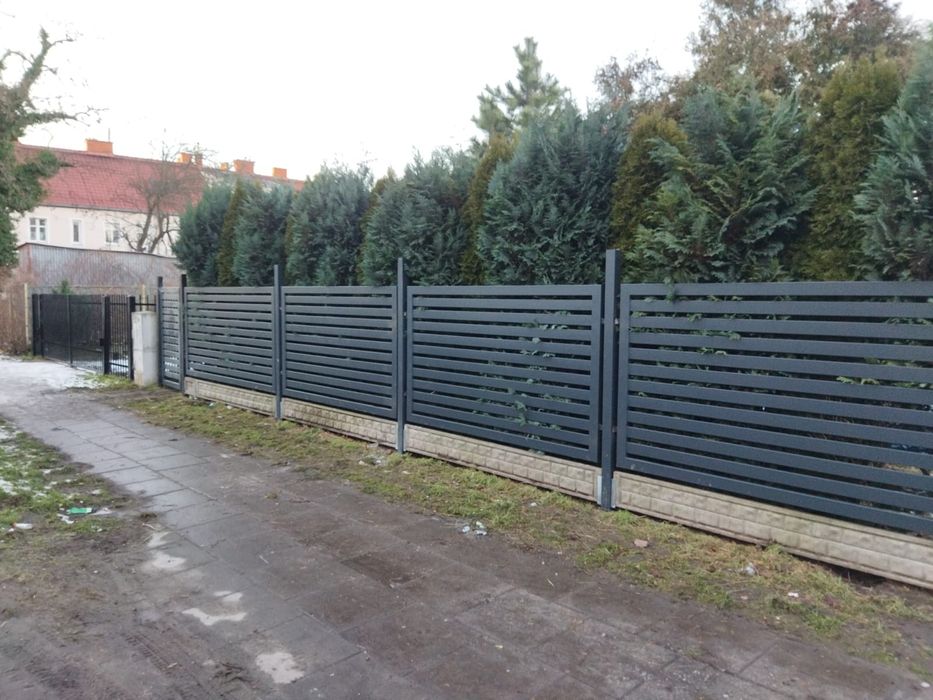 Bramy, balustrady, ogrodzenia