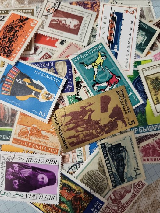 200 znaczków pocztowych mix