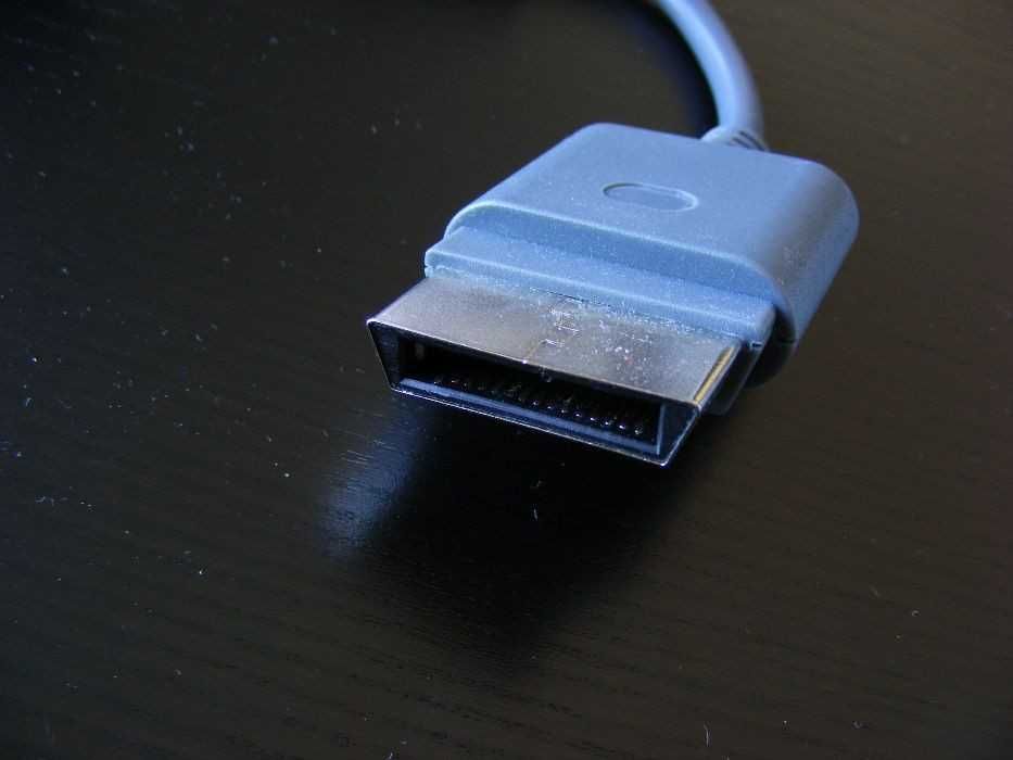 XBOX 360 - Cabo Conversor • Adaptador Áudio / Óptico / RCA - NOVO