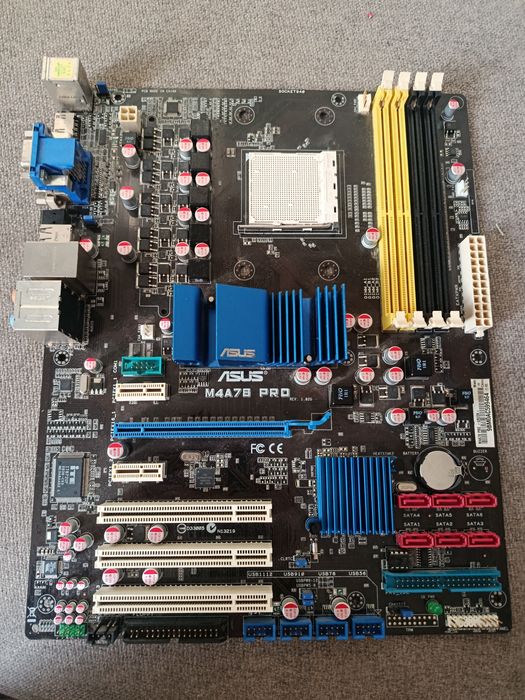Материнська плата ASUS M4A78 PRO (Socket AM2+ / AM3) — під відновлення або на запчастини / донор