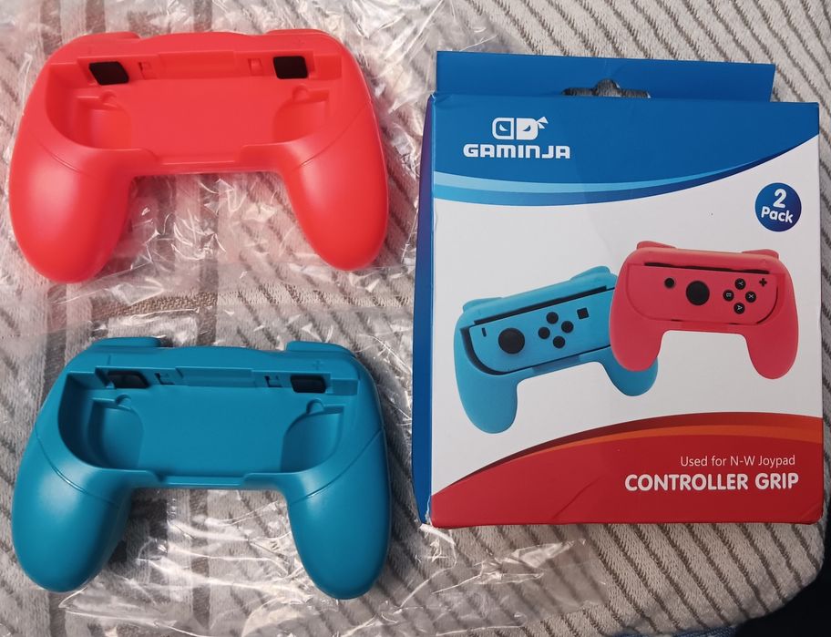Controlador Grip Nintendo Switch NOVO