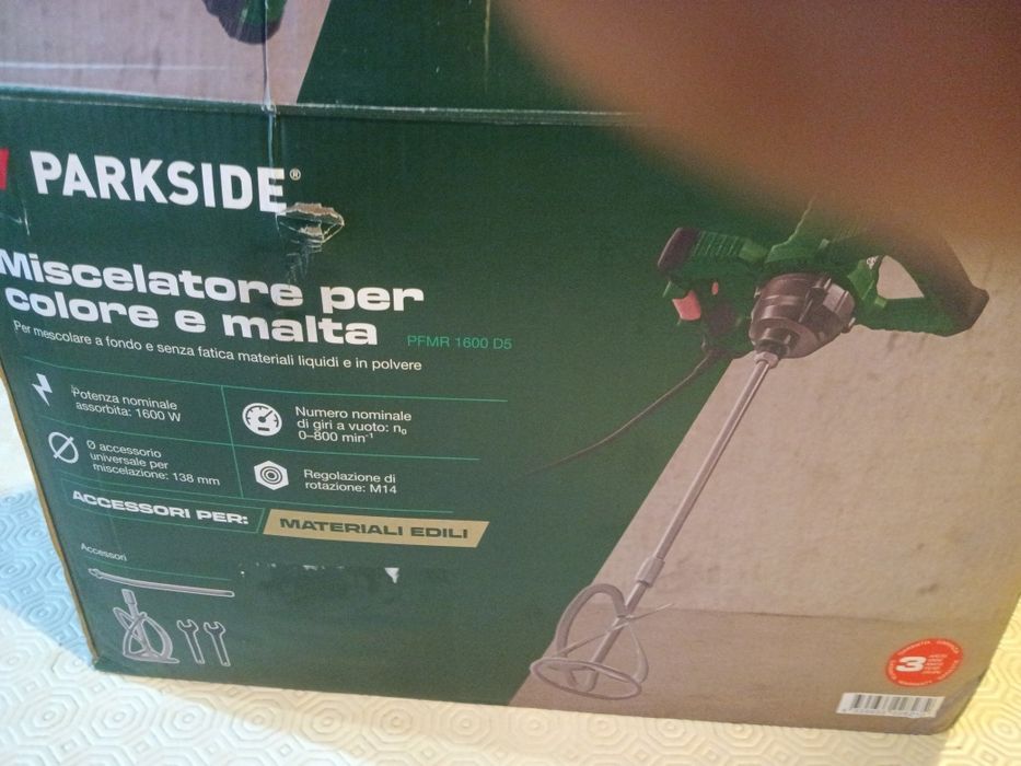 Misturador de tinta e argamassas Parkside