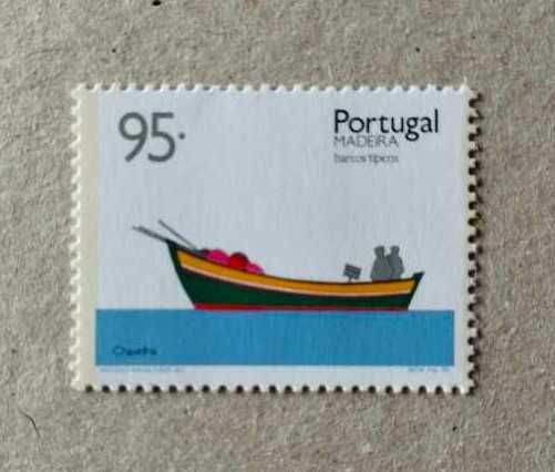 Série Selos nº 1957/60 – Barcos Típicos da Madeira (1º grupo) - 1990