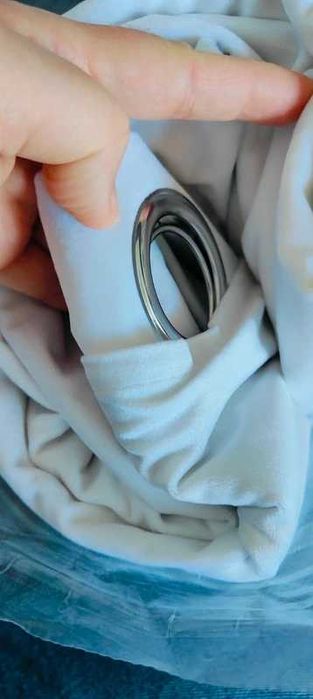 Zasłony biały welur 250