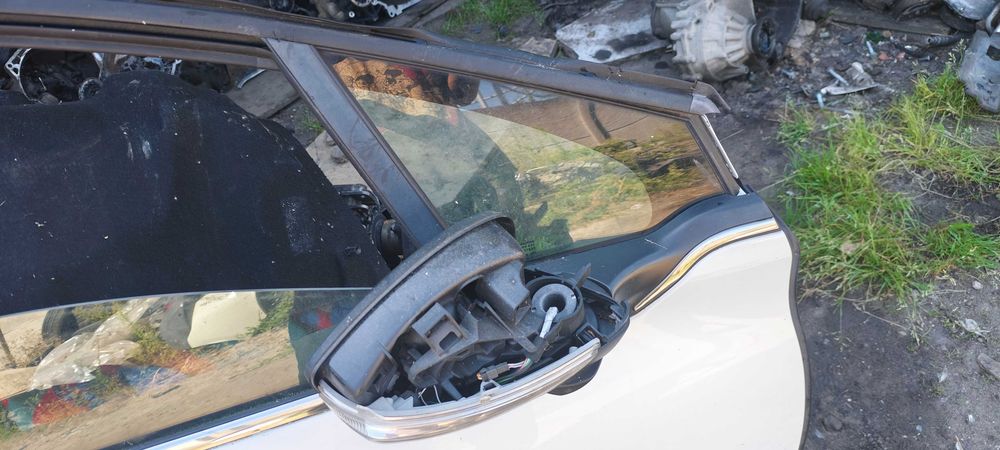 Drzwi Prawe Pasażera peugeot 2008 EWP Kompletne Białe