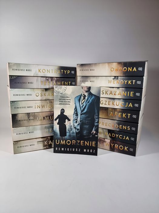 Seria Chyłka / zestaw 16 książek / Remigiusz Mróz