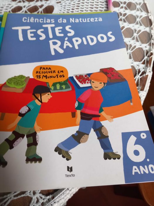 Livros de ciências de 6º ano
