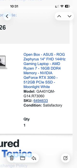 ROG Zephyrus G14 AMD Ryzen 7 16GB RAM 512GB SSD GeForce RTX 3060 idealny
