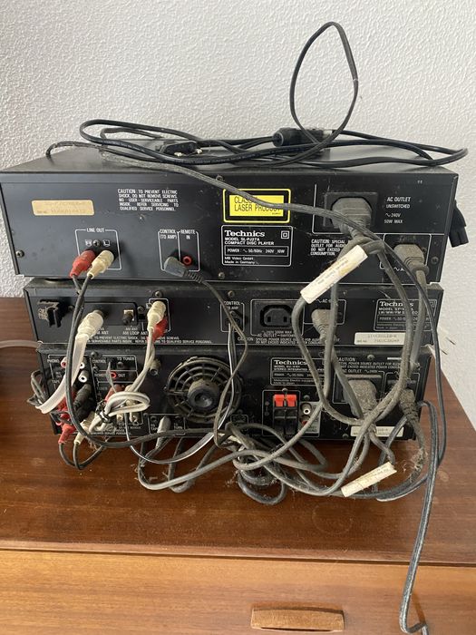 Aparelhagem de som Technics