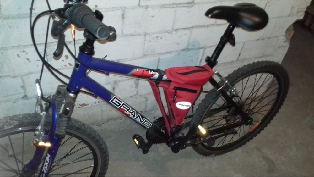 Rower męski chłopięcy niebieski granatowy górski sportowy miejski 26”