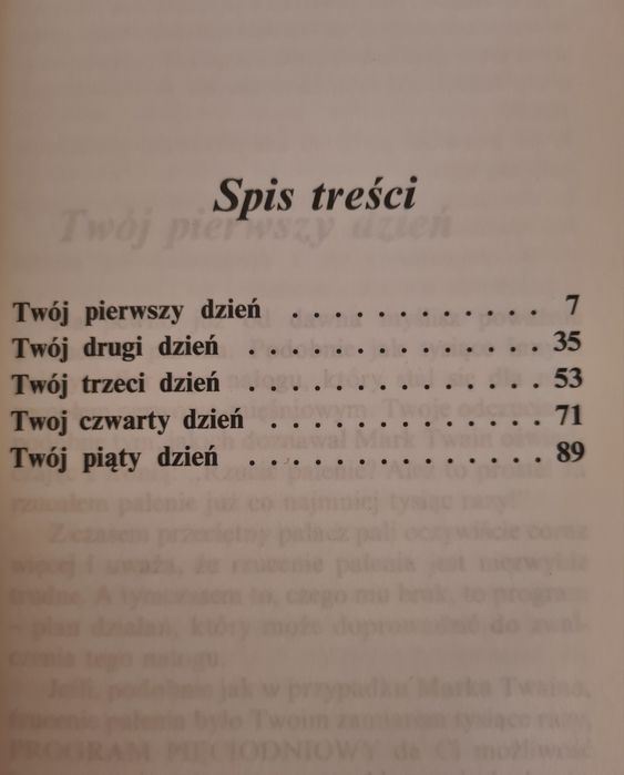 Jak rzucić palenie w pięć dni - Książka