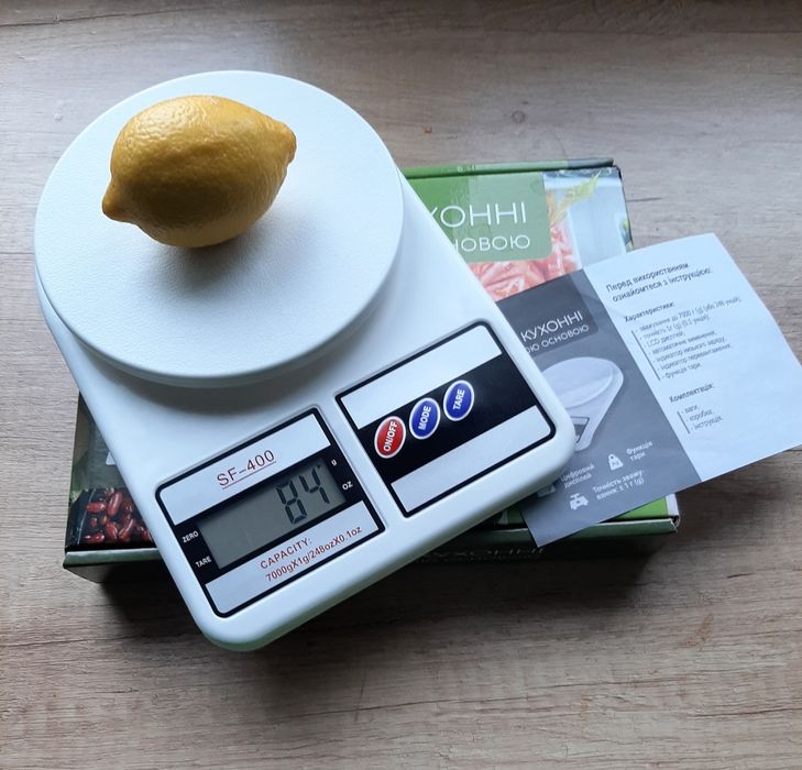 Електронні кухонні ваги / электронные кухонные весы Wiren SF-400