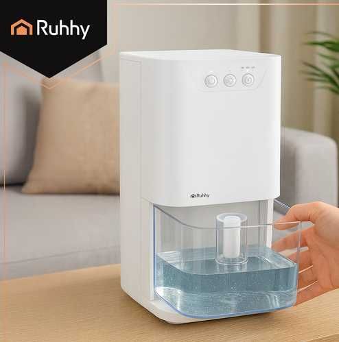 Осушувач повітря Ruhhy 26495. Білий. 380 мл/доба. 36 Вт. Польща.