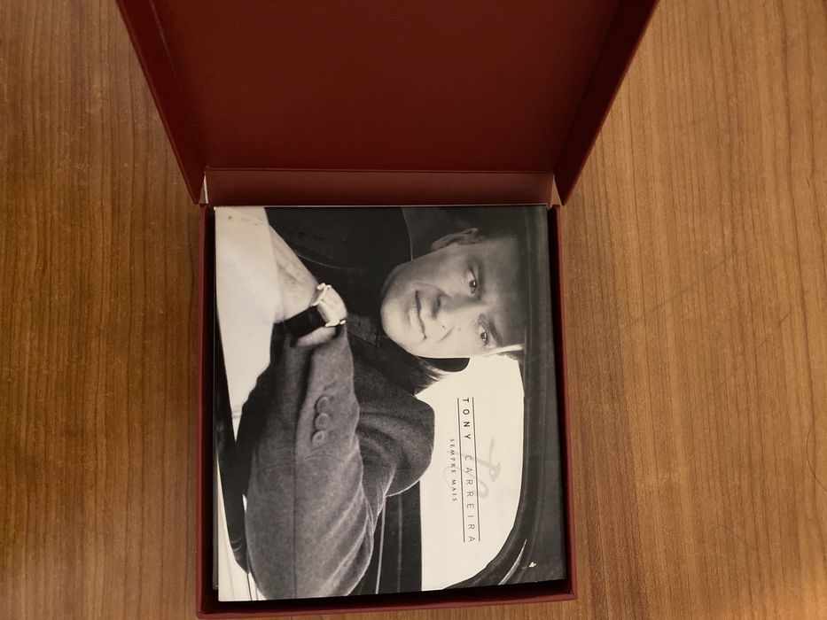 Tony Carreira- Caixa colecionador + CD single+ DVD (ediçao exclusiva)