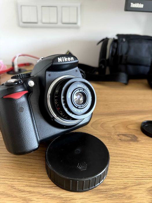 Industar-50-2 50mm f/3.5, Nikon adapter M42