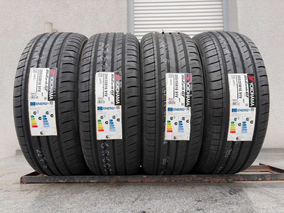 4szt letnie 205/55R16 Yokohama BluEarth 91V B,A,71db prod. 2025r gwar