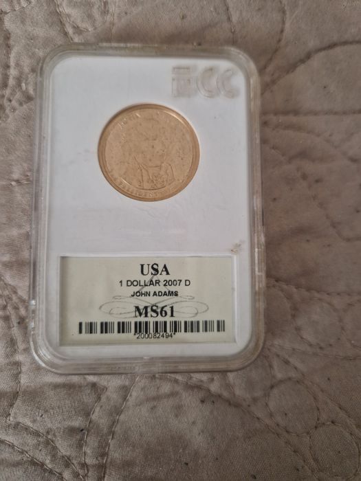 1 dólar americano John Adams 1797 - 1801
2007
John Adams (1797-1801)
2007
John Adams (1797-1801)
2007
John Adams (1797-1801)1 dólar 
2007
John Adams (