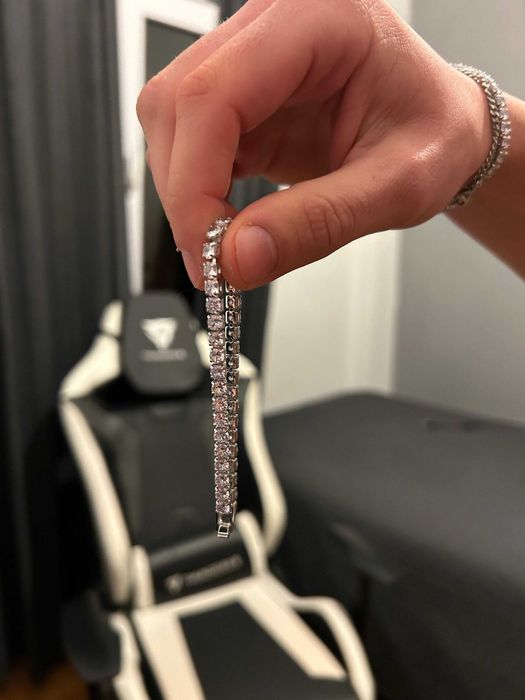 Pulseira estilo diamante